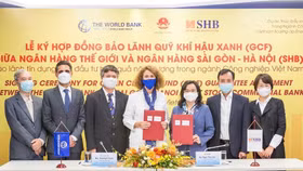 SHB ký Hợp đồng bảo lãnh GCF với Ngân hàng Thế giới, tổng giá trị 75 triệu USD