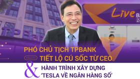 Phó chủ tịch TPBank tiết lộ cú sốc từ CEO & Hành trình xây dựng TESLA về ngân hàng số