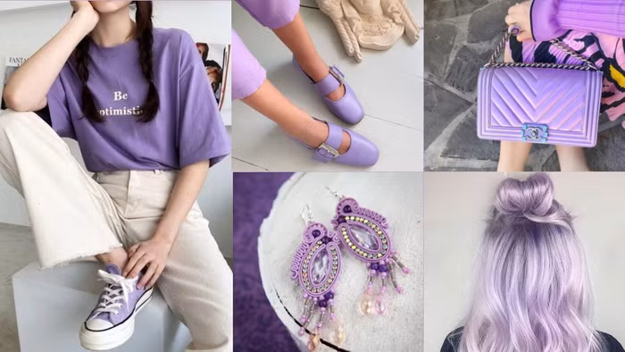 Tím lilac tiếp tục “làm mưa làm gió” làng thời trang