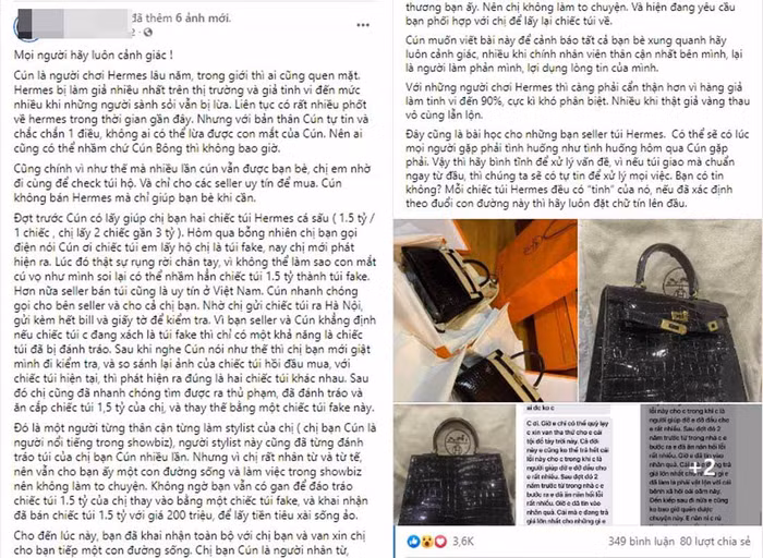 Dân chơi túi Hermes bị lừa amp;#34;trắng mắtamp;#34;, CEO chỉ rõ cách phân biệt hàng thật giả không cần bill - 1