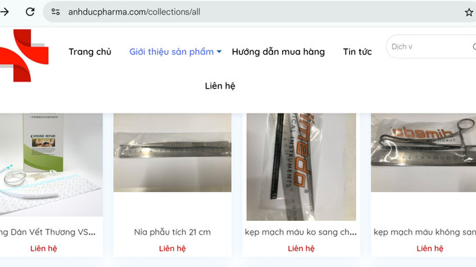 Hoá dược Việt Nam, Thiết bị Y tế Anh Đức "gia nhập" danh sách những nhà thầu không đảm bảo uy tín