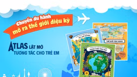 Bộ sách Atlas tương tác mở rộng thế giới khám phá của trẻ