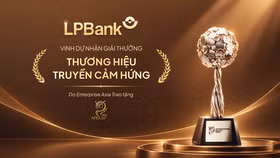 LPBank được vinh danh Thương hiệu truyền cảm hứng tại APEA 2026