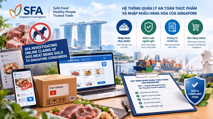 Từ vụ việc Singapore điều tra bán thịt chó trên mạng xã hội, doanh nghiệp Việt cần làm gì để tránh bị xử phạt?