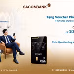 SACOMBANK tặng 500 voucher phòng chờ Bông Sen cho chủ thẻ SACOMBANK Vietnam Airlines Visa