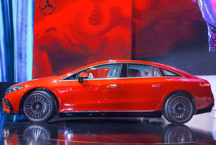 Sedan điện EQS của Mercedes-Benz tại Triển lãm ô tô Việt Nam 2022 ảnh 5 Sedan điện EQS của Mercedes-Benz