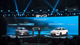 BYD Sealion 5 có giá từ 659 triệu đồng, cạnh tranh trực tiếp với Mazda CX-5 và Ford Territory