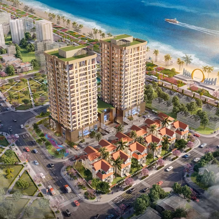 Vị trí ven biển cùng thiết kế xanh mang đến lợi thế cho các dự án nằm tại lõi đô thị Cửa Lò