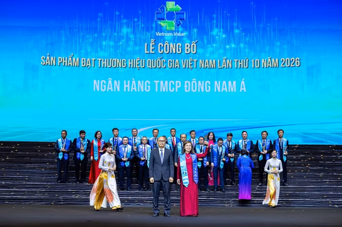 SeABank lần thứ 4 liên tiếp được vinh danh Thương hiệu Quốc gia Việt Nam