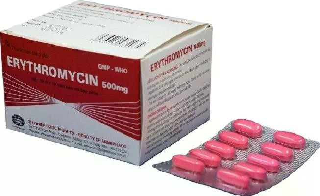 Thuốc viên nén bao phim Erythromycin 500mg, số GĐKLH: VD-31437-19, số lô: 022024, NSX: 15/6/2024, HSD: 15/6/2028 do Công ty TNHH MTV 120 Armephaco sản xuất và lưu hành vi phạm chất lượng mức độ 2 theo quy định của pháp luật