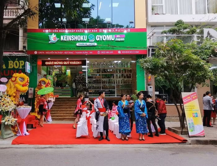 Khai trương một cửa hàng Nhật nội địa KeinShoku Gyomu do Công ty Cp Xuất nhập khẩu Kein vận hành và cung ứng sản phẩm