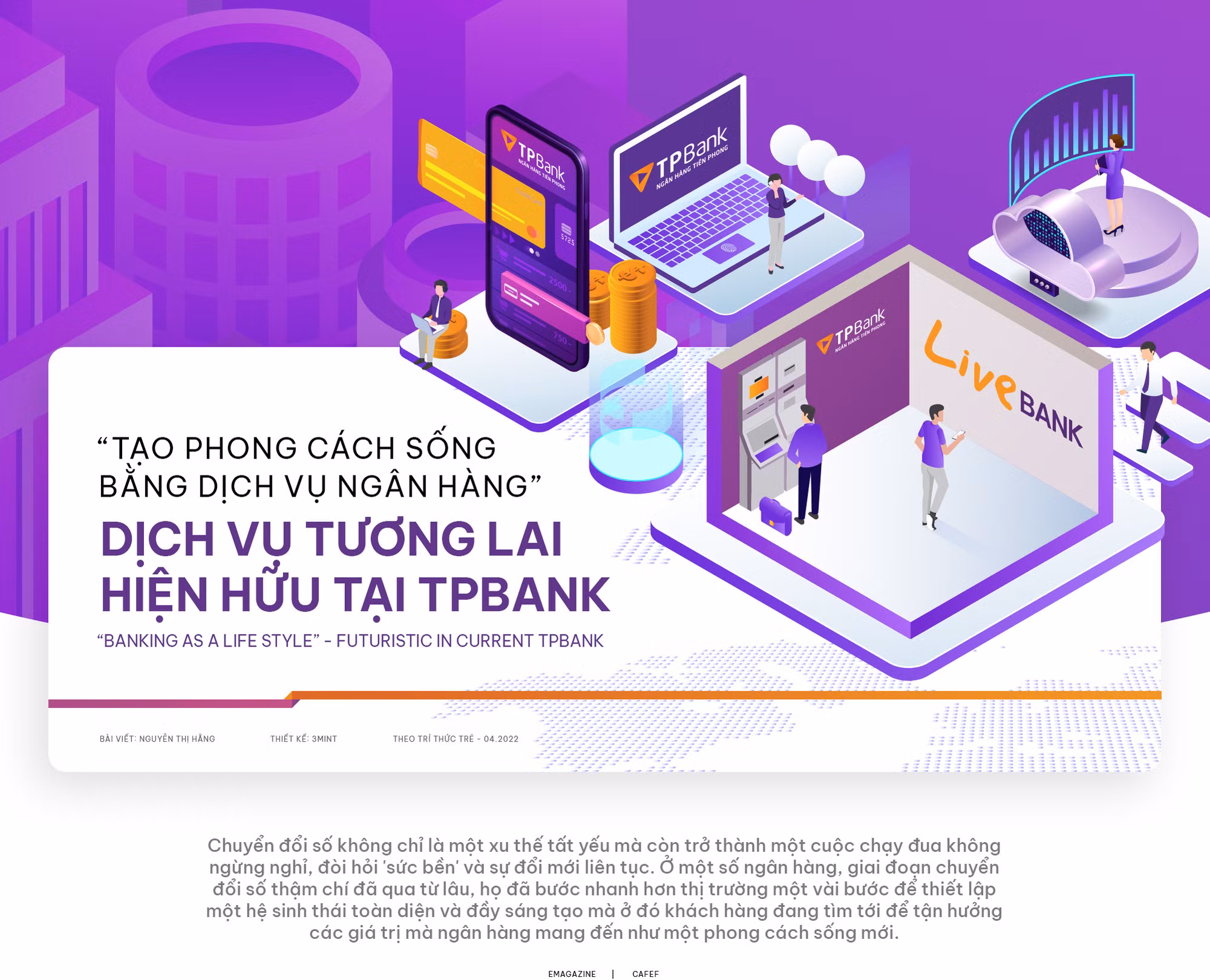 "Tạo phong cách sống bằng dịch vụ ngân hàng" dịch vụ tương lai hiện hữu của TP Bank ảnh 1