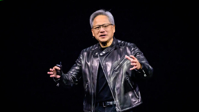 CEO Nvidia Jensen Huang tại sự kiện GTC AI Conference vào tháng 3/2025