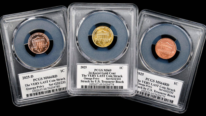 17 triệu USD cho lô đồng xu cuối cùng của nước Mỹ