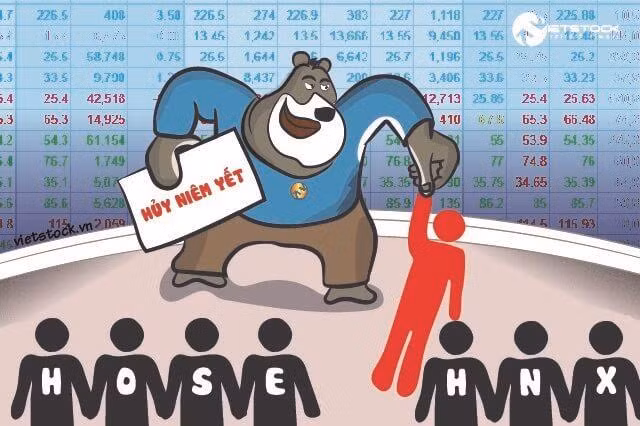 Nhà đầu tư có thể “trắng” vốn nếu cổ phiếu bị hủy niêm yết