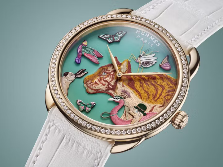 Đồng hồ Hermès Horloger - Câu chuyện cổ tích phía sau mặt số