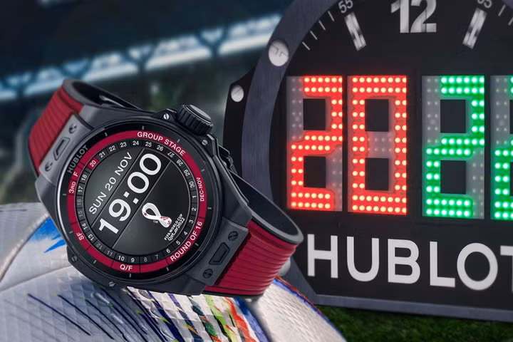 Hublot tài trợ World Cup với Big Bang e FIFA World Cup Qatar 2022™
