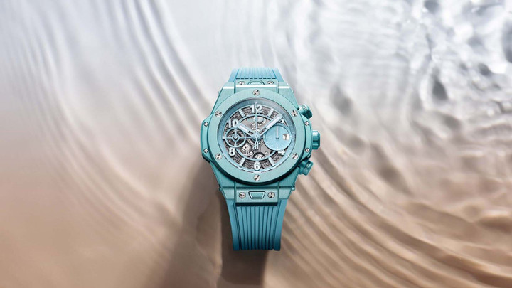 Hublot gợi nhớ kỳ nghỉ hè xanh mát với mẫu đồng hồ Big Bang Unico Summer