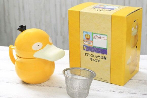 Fan hâm mộ Pokemon “phát cuồng” với ấm trà Psyduck “siêu cấp đáng yêu”