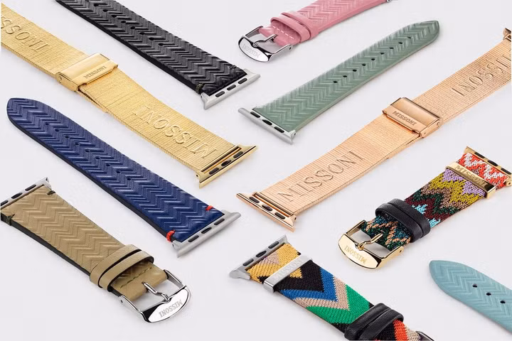 Missoni ra mắt BST phụ kiện dây đeo Apple Watch