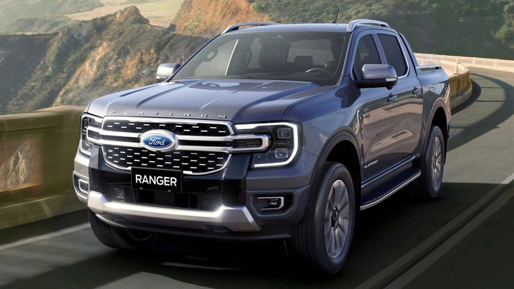 Ford Ranger Platinum trang bị cao cấp, trên Wildtrak và dưới Raptor