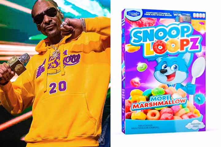 Snoop Dogg ra mắt thương hiệu ngũ cốc ăn sáng của riêng mình