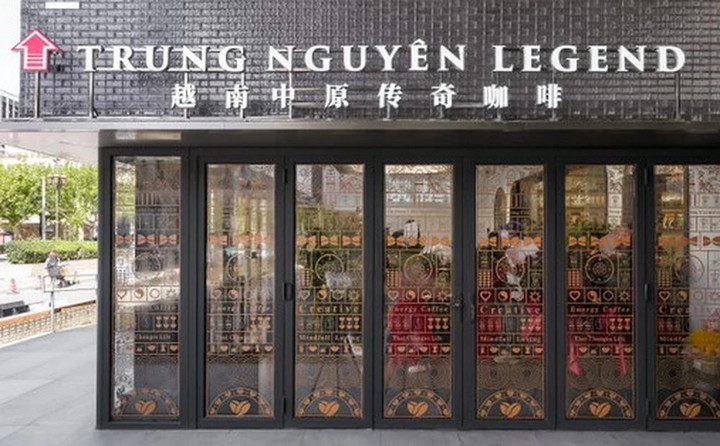 Thế giới cà phê Trung Nguyên Legend vừa khai trương ở Trung Quốc