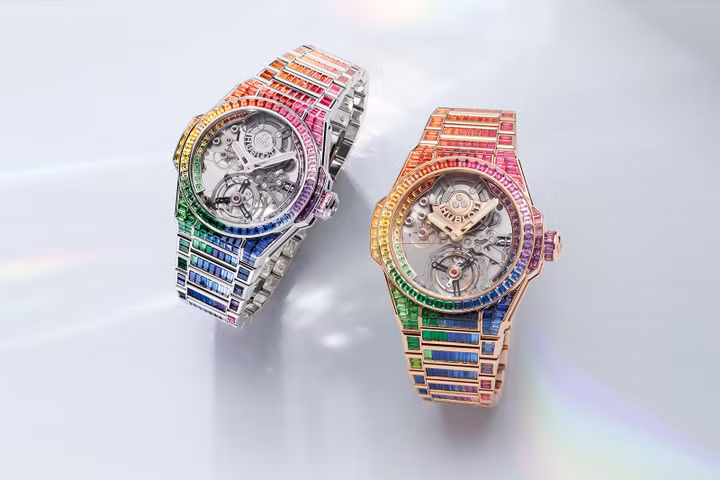 Hublot ra mắt phiên bản Big Bang Tourbillon “bảy sắc cầu vồng” trị giá 18 tỷ VNĐ