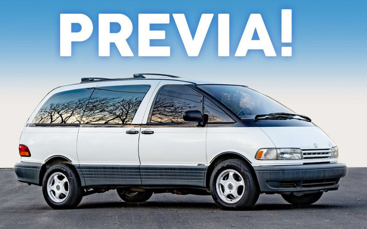 Toyota Previa – Chiếc “đĩa bay” cũ kỹ, kỳ dị