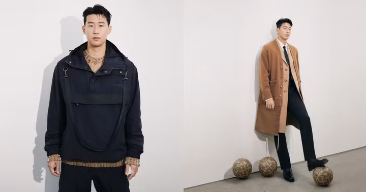 Đại sứ Burberry xướng tên cầu thủ Son Heung Min - CLB Tottenham Hotspu