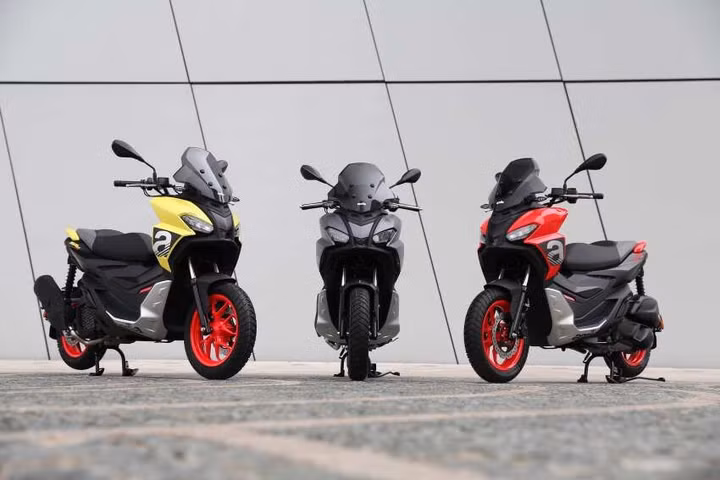 Xe tay ga Aprilia SR GT 200 chuẩn bị được bán ra tại Malaysia