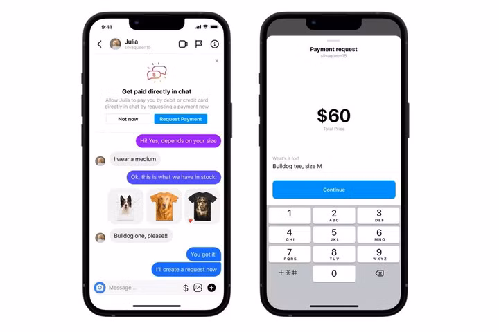 Instagram thử nghiệm tính năng mua sắm qua mục trò chuyện Direct Message