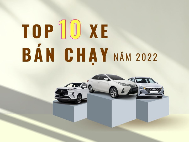 Top 10 xe bán chạy nhất năm 2022: Xe Việt mất hút, Toyota Vios quay lại vị trí số 1