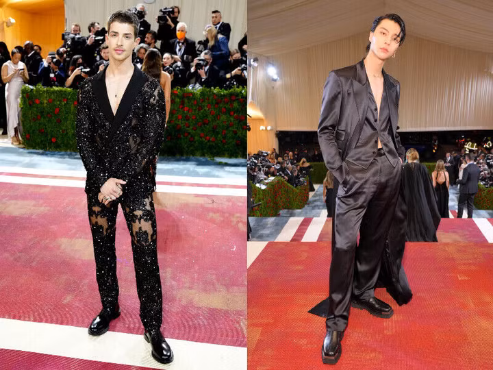 Met Gala 2022 tinh thần “Gilded Glamour”: Manu Rios, Johnny Sun (NCT)