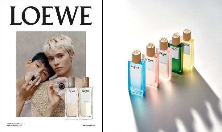 LOEWE ra mắt hương nước hoa SOLO cho ​​BST Botanical Rainbow