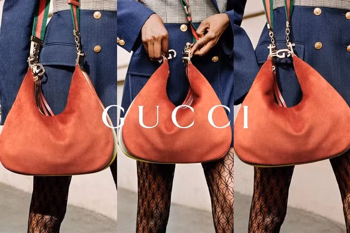 Chiếc túi boho - Gucci Attache được tái sinh lần nữa từ Gucci