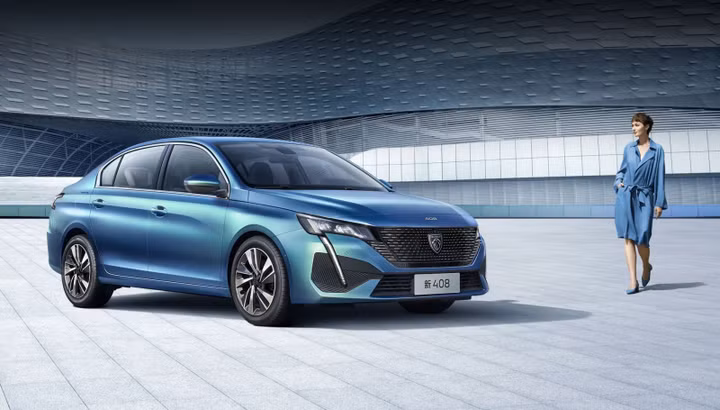 Peugeot 408 sedan 2022 ra mắt với thiết kế tương đồng 308