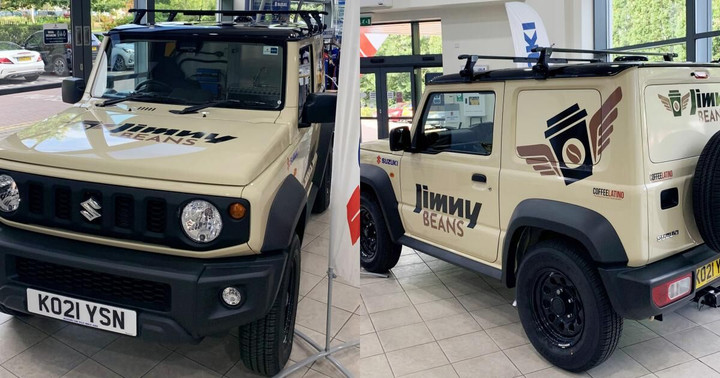 Suzuki Jimny có thêm phiên bản xe cà phê di động độc đáo