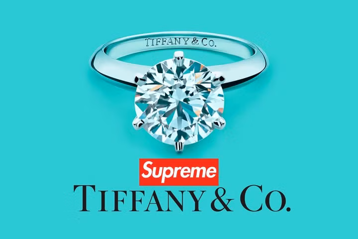 Giới mộ điệu bất ngờ trước tin đồn hợp tác giữa Tiffany & Co. và Supreme