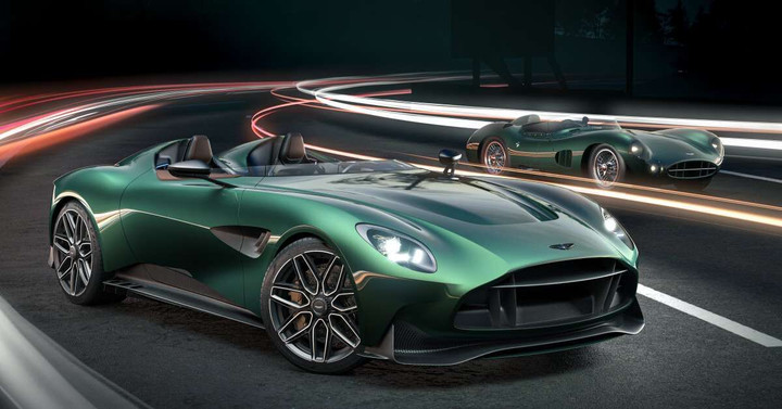 Aston Martin DBR22 – siêu xe không mui, không kính chắn gió