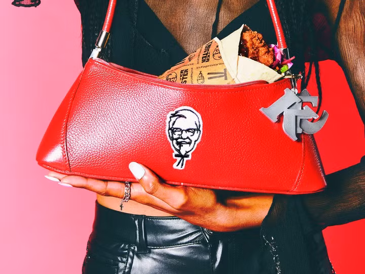 KFC ra mắt mẫu túi xách da sang trọng để … đựng đồ ăn