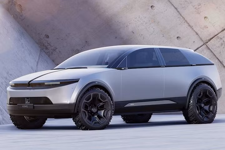 Hyundai Koniq Concept – SUV điện có thể đi địa hình