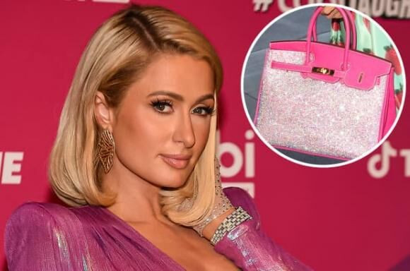 Chiếc túi Birkin đính 60.000 viên pha lê Swarovski của Paris Hilton