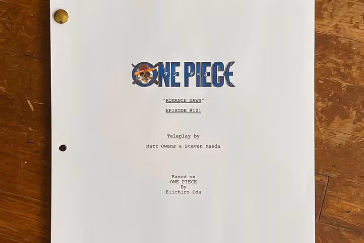 Tin vui dành cho các fan truyện tranh: Hình ảnh kịch bản live-action 'One Piece' đã được hé lộ