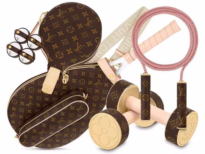 Louis Vuitton mang đến trải nghiệm sang trọng cho dụng cụ thể dục