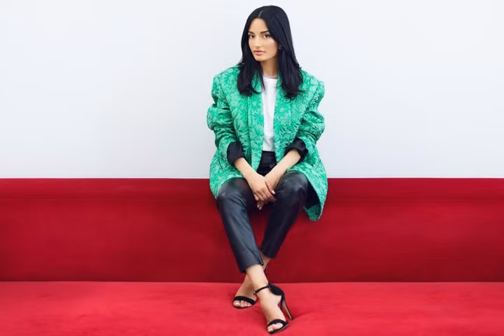 Sức hút mới từ thương hiệu giày cao gót Amina Muaddi