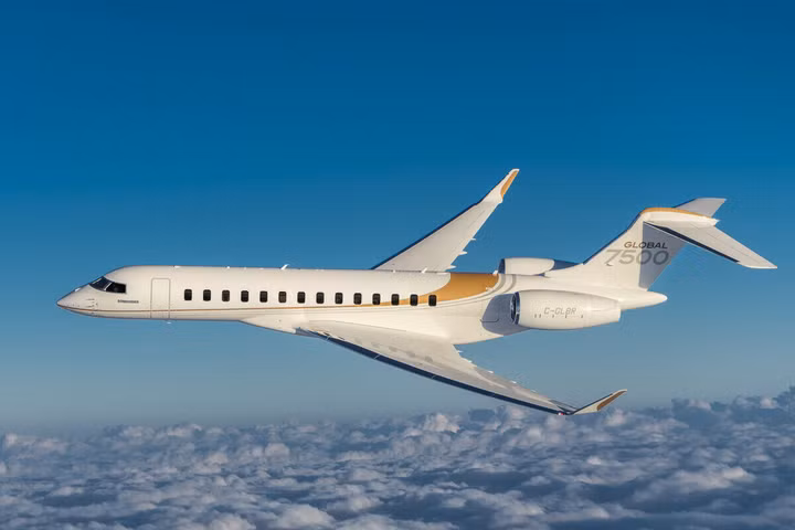 Global 7500 – Máy bay phản lực thương gia đầu tiên với chứng nhận EPD