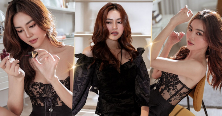 Lan Ngọc cực quyến rũ với corset ren