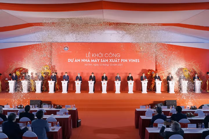 Vingroup khởi công nhà máy sản xuất pin VinES