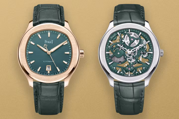 Piaget Polo: Cơ hội cho quý ông nào yêu màu xanh